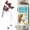 thumbnail image 1 of Recambios interactivos para juguetes con forma de mariposa para gatos (paquete de 3) - Caroline's Ca, 1 of 9