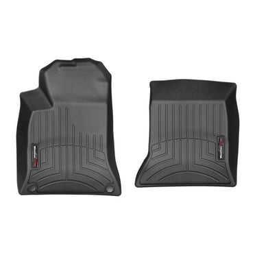 WeatherTech Custom Fit FloorLiners compatible with 2014-2017 Mercedes B-Class Electric Drive - 1st Row (Driver & Passenger), Black