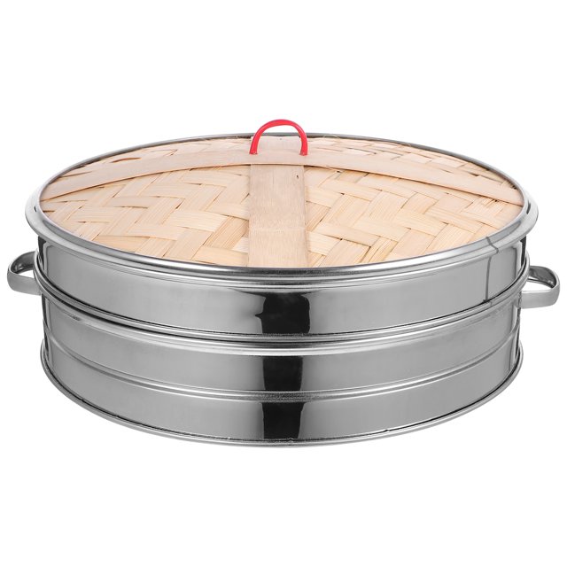 1 Set of Multifunctional Steamer Stainless Steel Food Steamer Kitchen Gadget