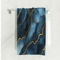 thumbnail image 2 of Qxltty Gilt Dark Blue Marble Extra Large Bath Towel 32"x64" Super Soft Highly Absorbent Quick Dry Shower Towel for Hotel Bathroom Guest Spa Gym, 2 of 8