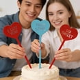 thumbnail image 2 of RealSteel Heart Message Garden Stakes – Fun & Romantic Yard Decor – I LUV YOU (5" x 13", Green), 2 of 5