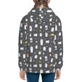 thumbnail image 6 of Kdxio Lovely Penguin Pattern Kids Boys Girls Zip Up Hoodie 3D Printed Hooded Sweatshirt Hoody Coat with Pocket 7-12 Y-Small, 6 of 6