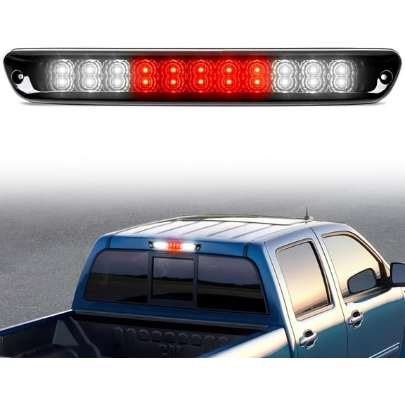 Nilight Third Brake Light Tail High Mount 3rd Stop Cargo Reverse LED Lights Smoked Lens Compatible with Chevy Colorado and GMC Canyon 2004 2005 2006 2007 2008 2009 2010 2011 2012 Pickup Truck