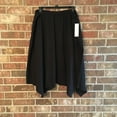 thumbnail image 2 of CALVIN KLEIN Plus Size Handkerchief-Hem Skirt, Black , Size 3X, 2 of 2