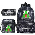 thumbnail image 1 of 3pcs/set Unspeakable Satchel Anime Printed School Bag Backpack With Pencil Bag Messenger Bag, 1 of 2