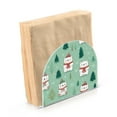 thumbnail image 2 of 2 Pieces Napkin Holder Table Napkin Holder Kitchen Napkin Holder Acrylic Napkin Holder Restaurant Napkin Holder Fashionable and Durable Cartoon Christmas Bear, 2 of 8