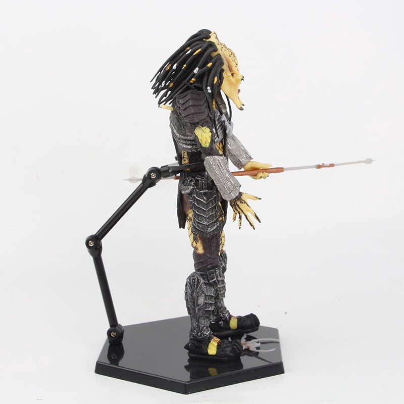 New Scar Predator, Predator Figure, Standing Fighting Action Figure 21cm/8.3inch Anime Model Game Character Statue Collection Decoration Gift (a)