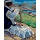 thumbnail image 1 of Cuadros Decorativos Patrón de vista exterior de pintura digital pintado por número en decoración de lienzo (L252) Tmvgtek embutido en tela, 1 of 9