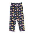 thumbnail image 4 of Goofa Turtle Printed Soft Pajama Pants for Women, Wide Leg Comfy Casual Lounge Yoga Pants-Medium, 4 of 9