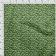 thumbnail image 4 of oneOone Rayon Green Fabric Floral Craft Projects Decor Fabric Printed By The Yard 56 Inch Wide, 4 of 4