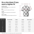 thumbnail image 7 of Xecao offers the Black Squirrel for Men's Casual Short-sleeved Shirt, a button-up collared shirt with a pocket, perfect for beach vacations and yacht travel in the Medium size., 7 of 7