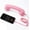 Pink, variant on Retro Phone Handset for Cell Phone, Bluetooth Telephone Handset for Mobile Phone, Vintage Wired Plug in Handheld Cell Phone Receiver with Microphone (Pink)