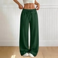 thumbnail image 2 of Dagugfen Athletic Pants for Women Loose Fitted Drawstring Elastic Waist Breathable Summer Casual Workout Full Length Pants, 2 of 8