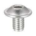 thumbnail image 4 of Uxcell M4 x 6mm 304 Stainless Steel Flanged Button Head Socket Cap Screws 50 Pack, 4 of 5