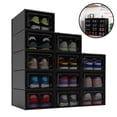 thumbnail image 1 of Cajas Organizadoras Cajoneras Para Zapatos 12 Pzs Apilables, 1 of 5