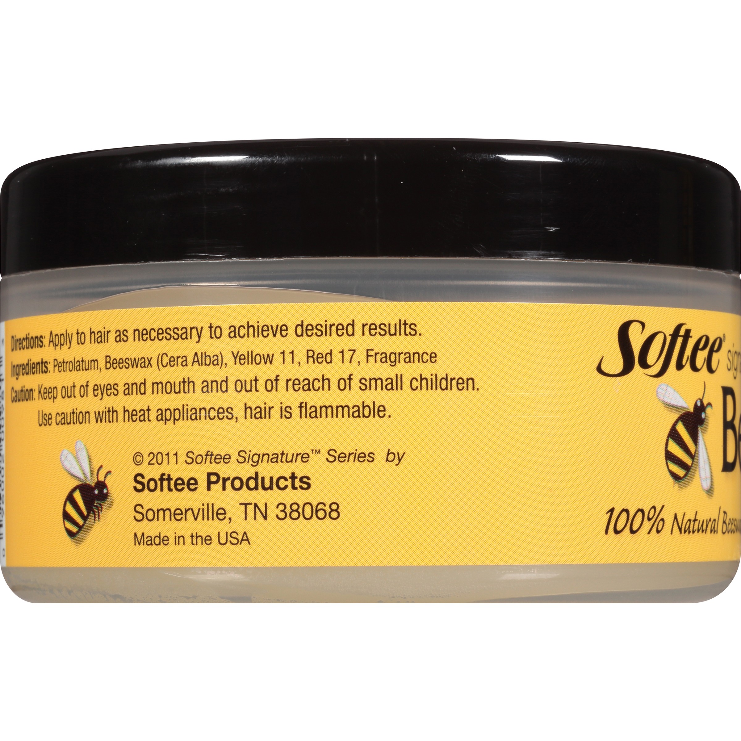 Softee Signature Beeswax 5 25 Oz Jar Walmart Com