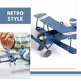 thumbnail image 3 of unbranded 2Ud De De Metal Azul Para Vintage En Oficina Y Hogar, 3 of 7