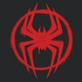 thumbnail image 2 of Womens Marvel: Spider-Man: Across the Spider-Verse Graffiti Red Logo Racerback Tank, 2 of 4