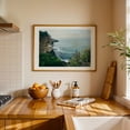 thumbnail image 3 of Through the Cliffs - La Jolla California Photography Oak Framed Wall Art Print 24 x 36 inches, 3 of 6