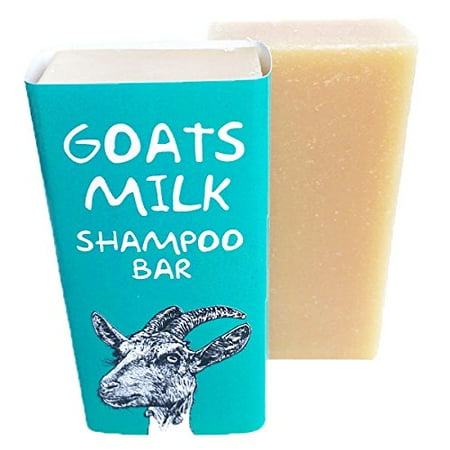 Goats Milk Shampoo - Professor Fuzzworthy Fresh Goats Milk Shampoo Bar 100% Natural Only 5 Ingredients – 4oz