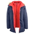 thumbnail image 4 of Men's Hevayweight Double Layer Hooded Long Parka Jacket, 4 of 4