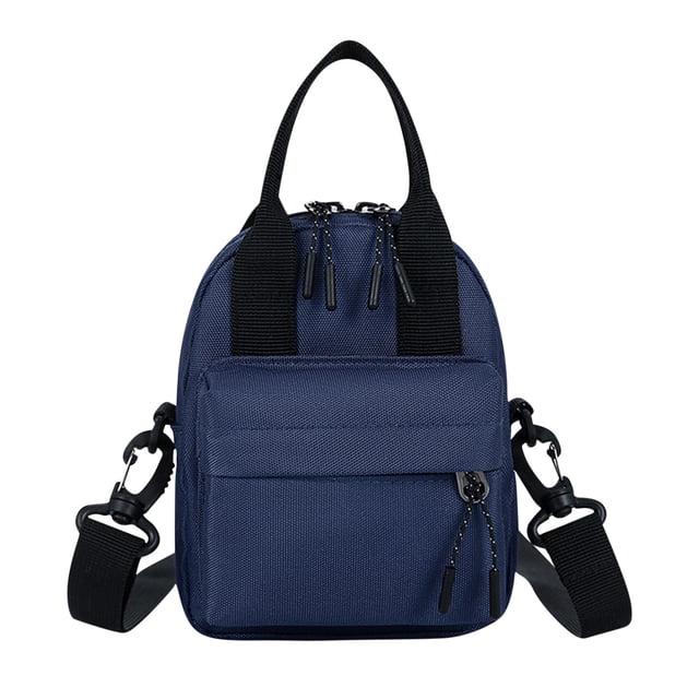 Yhmxh Organizadores y almacenamiento Mochila pequeña portátil de un solo hombro para hombre, bolso deportivo resistente a salpicaduras para teléfono móvil, bandolera, bolso cruzado para hombre.