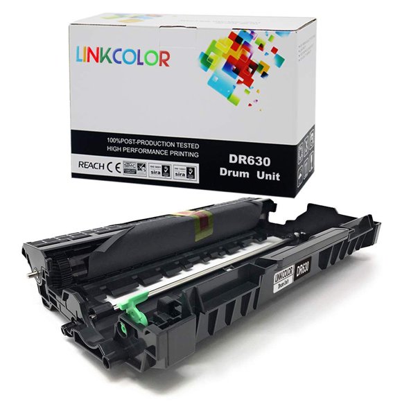 LINKJET Unité de Tambour Compatible de Remplacement pour Brother DR630 (Lot de 1)