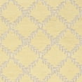 thumbnail image 3 of SAFAVIEH Chelsea Alecia Geometric Borders Wool Area Rug, Yellow/Grey, 8'9" x 11'9", 3 of 4