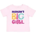 thumbnail image 3 of Inktastic Memaw Big Girl Girls Baby T-Shirt, 3 of 5
