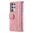 thumbnail image 6 of Feishell Crossbody Wallet Case for Samsung Galaxy Note 20 Ultra,Luxury PU Leather Magnetic Buckle Zipper Pocket Card Slots Shockproof Flip Stand Phone Cover with Hand Strap & Shoulder Strap,Rosegold, 6 of 14