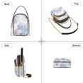 thumbnail image 3 of FORMRS Crossbody Bag for Women Quilted Travel Shoulder Cell Phone Purse with Chain Strap Handbag, Pastel Flower Pattern, 3 of 7
