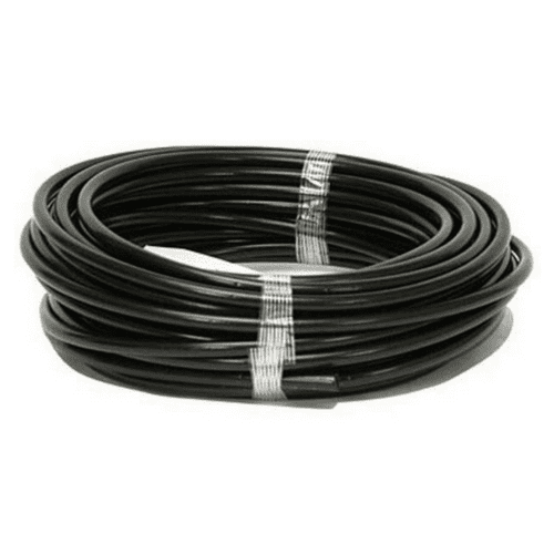 ELECTRIC FENCE INSULATOR TUBING BLACK 50 FOOT