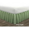 thumbnail image 5 of HNB Store Ruffled Bed Skirt Easy Fit 12" inch Drop | Microfiber Made | Queen Size Bedskirt | Moss, 5 of 7