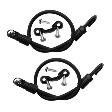 2 Rods Holder Strap - Boat Deck Fishing Rods To Attach Ribbons For 12inch