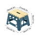 thumbnail image 3 of Xihbxyly Taburete Plegable Portátil, Diseño Compacto y Resistente, Asa Oculta para Facilitar Su Transporte, Material Plástico Grueso, Ahorra Espacio, Uso Doméstico o Exterior, Tamaño Pequeño (23 X 18, 3 of 3