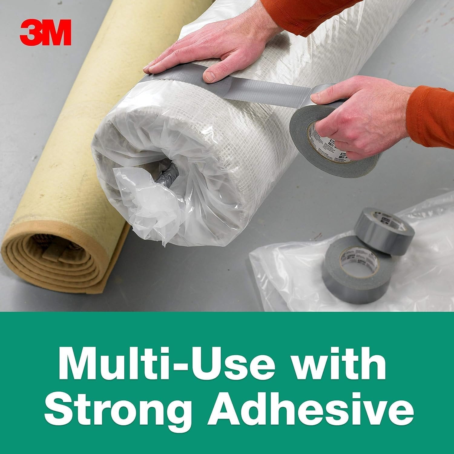 3M Multi-Use Duct Tape - Multipurpose, 1.88 In x 60 Yd - Pack of 2