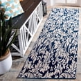thumbnail image 5 of Safavieh Amherst Thorburn Floral Area Rug, Navy/Ivory, 5'3" x 8', 5 of 13