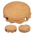 thumbnail image 4 of Round Wooden Base, Wooden Base Display Stand Beautiful Practical  For Collectible For Home Decoration For Gift, 4 of 8