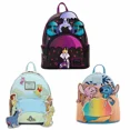 thumbnail image 2 of de piel sintética con diseño de villanos maldicen tus corazones para mujer, bolso de mano con puntadas para mujer, bolso escolar de marca para niñas de Toy Story 3, 2 of 5