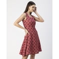 thumbnail image 3 of Moomaya Printed Cotton Sleeveless Fit And Flare Dress - Women's Summer Dress, 3 of 9