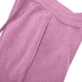 thumbnail image 4 of ZVAVZ Two Piece Outfits for Women Going Out Lady Solid Color Spring Outfits Crewneck Long Sleeve Pullover Lightweight Loose Pants Tracksuit Sweatsuits 2Pcs Sets Womens, 4 of 5