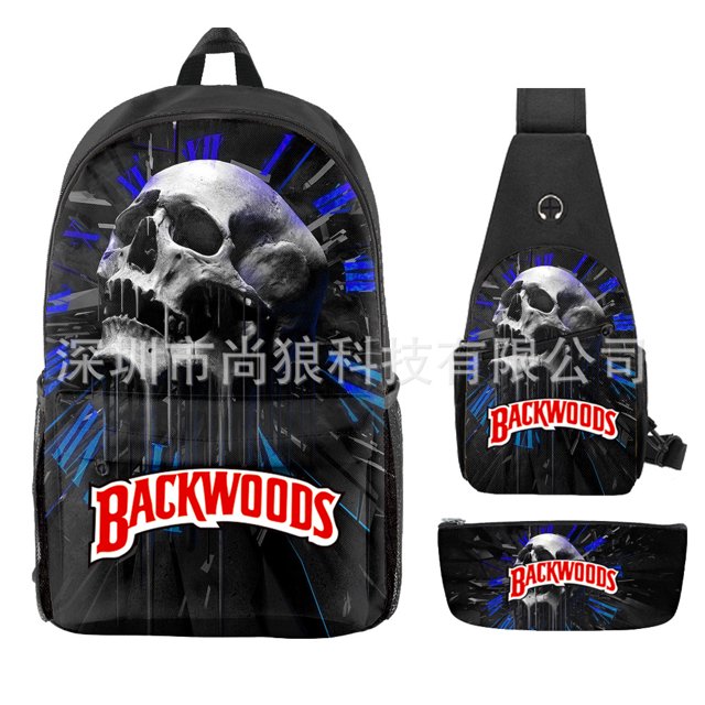Student School Bag, BACKWOODS Backpack, Large Capacity Waterproof Backpack-Youyoupin