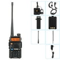 thumbnail image 2 of 1.5" LCD Professional UV-5R Two way Radio 5W VHF UHF Transceiver Ham Walkie Talkie 128CH 400-520MHz Support encryption CTCSS function, 2 of 16