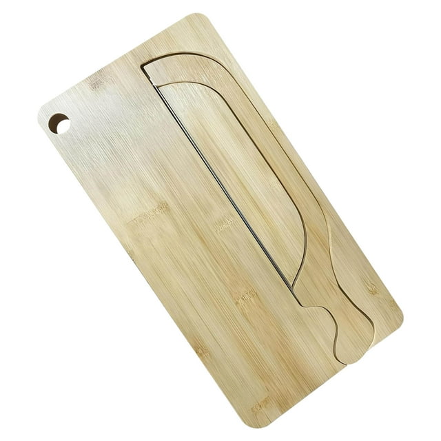 Bread Bow Set | Bread Bow With Matching Crumb Tray | Manual Slicer For HomemadeBread Bows Cutter Left Right Handed Design