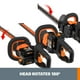 thumbnail image 4 of Cortasetos Inalámbrico WORX WG284.9 Solo Herramienta Básica Cortes Rápidos y Limpios Cabezal Giratorio Negro y Anaranjado WORX WG284.9, 4 of 9