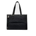 thumbnail image 2 of The Ultimate 2 in 1 Tote Bag Lunch Bag Combo, Large Tote Bag with Lunch Compartment, Lunch Tote Bag for Women, Convertible Laptop Bag Work Bag Handbag for Business, Office (Black), 2 of 12
