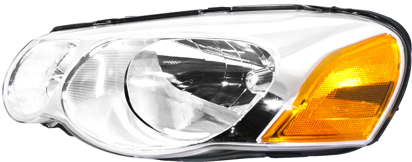 Headlight Compatible With 2004-2006 Chrysler Sebring Left Driver Halogen With bulb(s)
