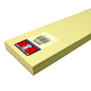 Midwest Products 4125 Basswood Sheet 1/16X6X24
