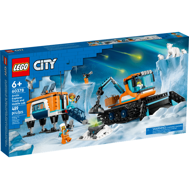 アメトイ。アルビン。 LEGO City Arctic Explorer Truck and Lab Set for Classroom