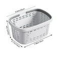 thumbnail image 3 of YFTDEY Wholesale Shower Gel Storage Basket, Plastic with Handle, Bathroom Organizer, Shampoo Holder, Ideal for Home Use, Bathroom Accessories, Convenient Storage Solution, 3 of 4